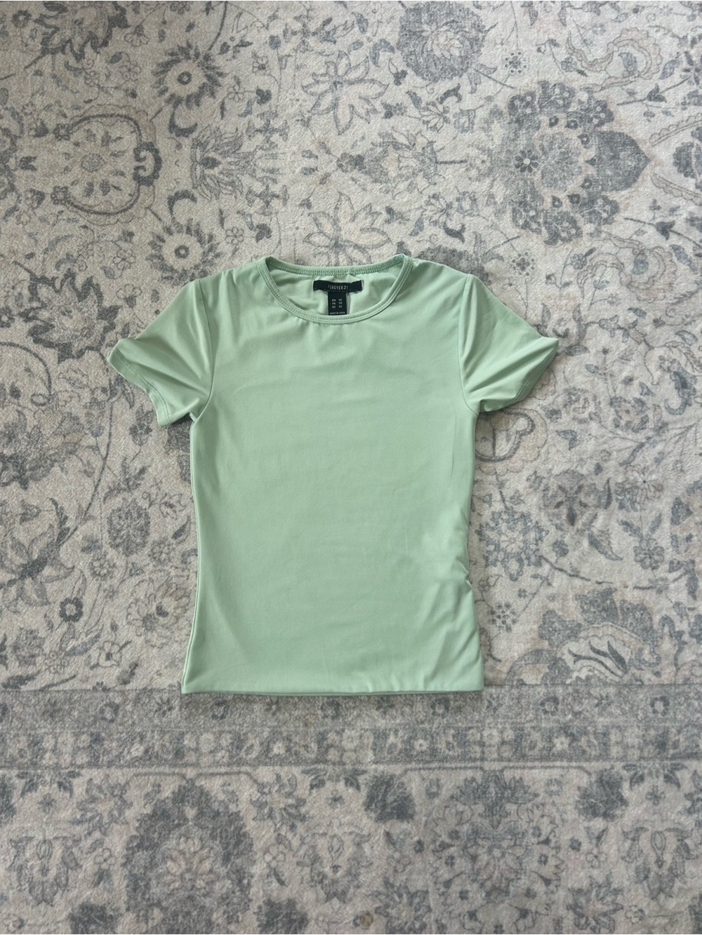 Forever 21 mint green top